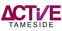 Logo of Active Tameside, a community-focused organisation promoting health, fitness, and well-being in Tameside, UK.